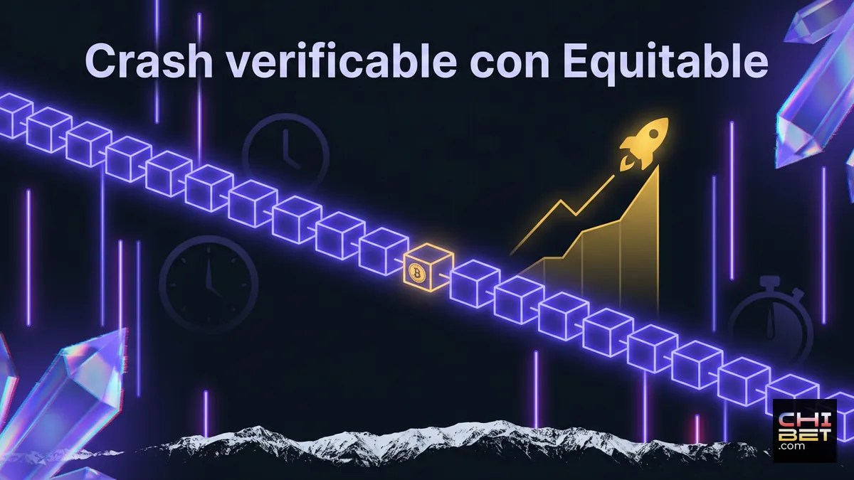 Sistema Equitable del Crash de Chibet Chile: cadena verificable paso a paso