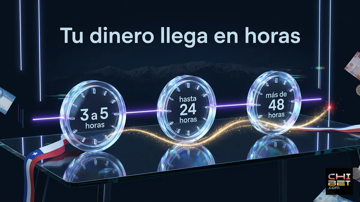 Tiempo de espera para retirar dinero en Chibet Chile: línea de tiempo de horas hasta la confirmación