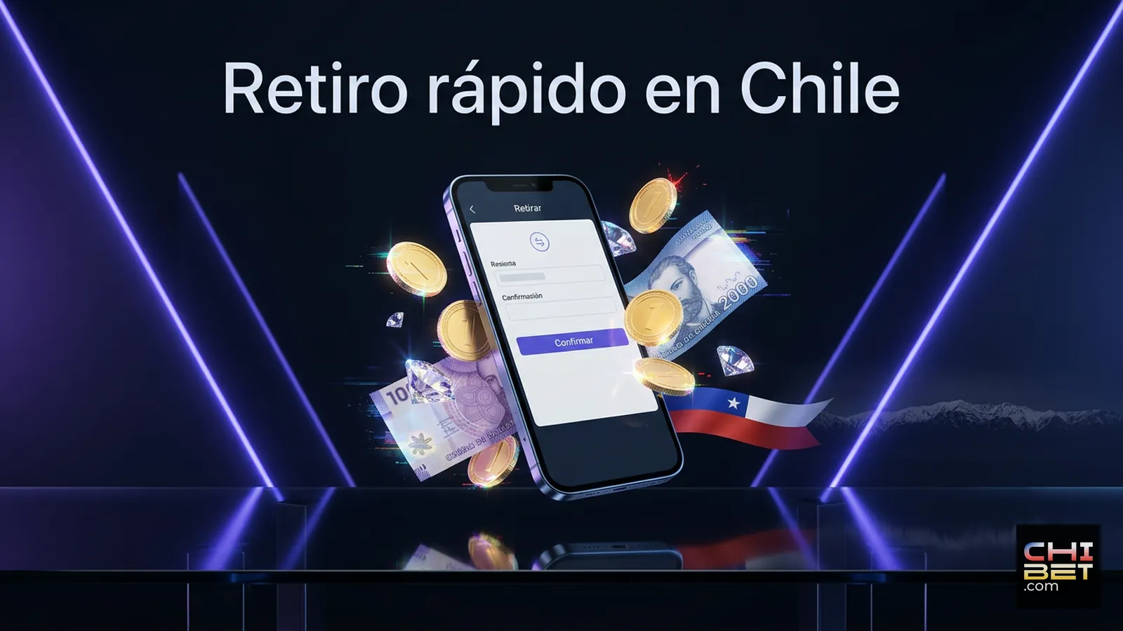 Chibet retiro: plazos, comisión VIP y monto mínimo en Chile